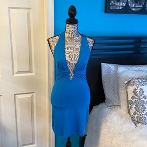 Aqua club dress medium